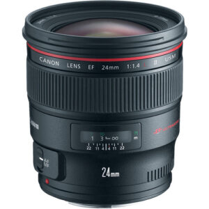 Lente Canon EF 24mm f/1.4L II USM