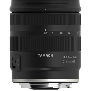 Lente Tamron 11-20mm f/2.8 Di III-A RXD Fuji X