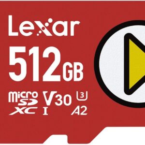Memoria Lexar Micro SD 512GB Play 150mb/s C-10 U3 - V30