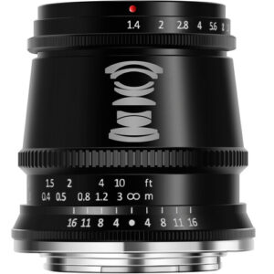 Lente TTArtisan 17mm f/1.4 FUJIFILM X (negro)