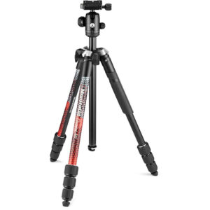 Tripode de Viaje Manfrotto Element MII Rojo