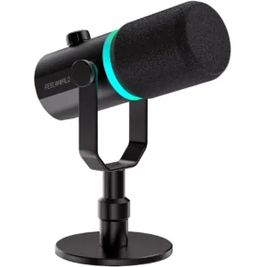 Micrófono Podcast FeelWorld PM1-XS - XLR/USB