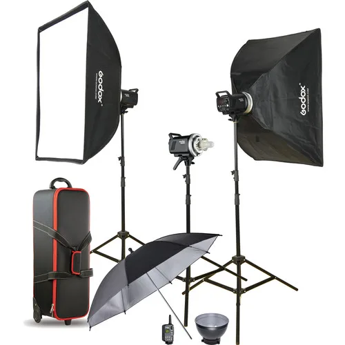 1566304703_1490759 Kit Godox MS300-D de 3 flashes con maleta rígida CB-04 y disparador XT-16