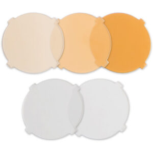 Set de Filtros Godox AK-R16 para cabezal redondo con filtros CTO y difusores, incluyendo anillo magnético de montaje rápido