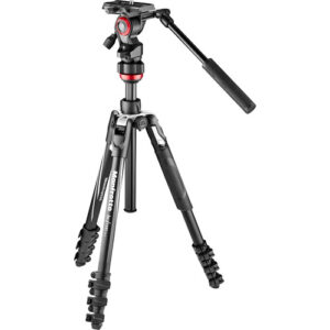 Kit de trípode de aluminio Manfrotto Befree Live