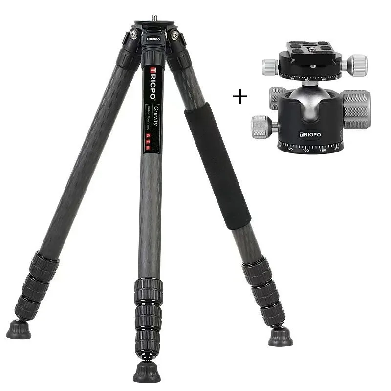Triopo GS3108+X40 Trípode Fibra de Carbón Para Fotografía