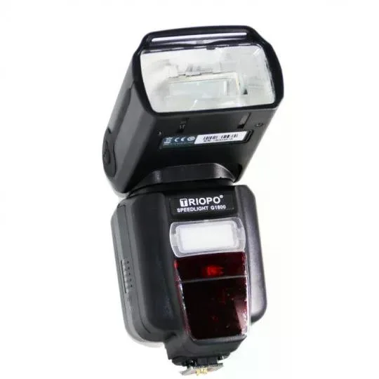Triopo G1800 Flash Speedlight Para Canon y Nikon