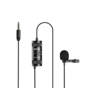 Boya BY-M1 Pro II Micrófono Lavalier con Salida de Audífonos No Usa Batería