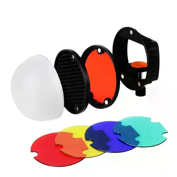 Triopo TR-08 Set de Accesorios Para Flash Speedlight de Cualquier Marca