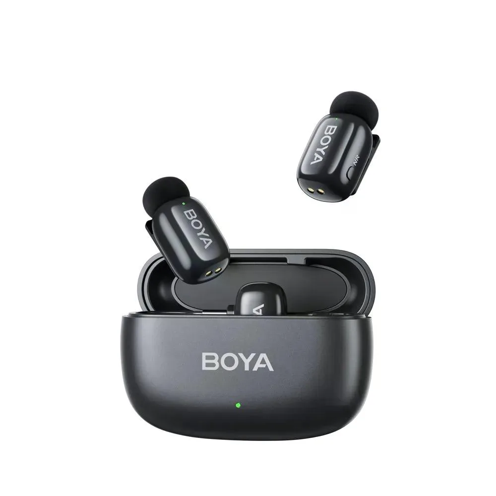 BOYAMini Micrófono Inalámbrico Doble USb-C y Lightning