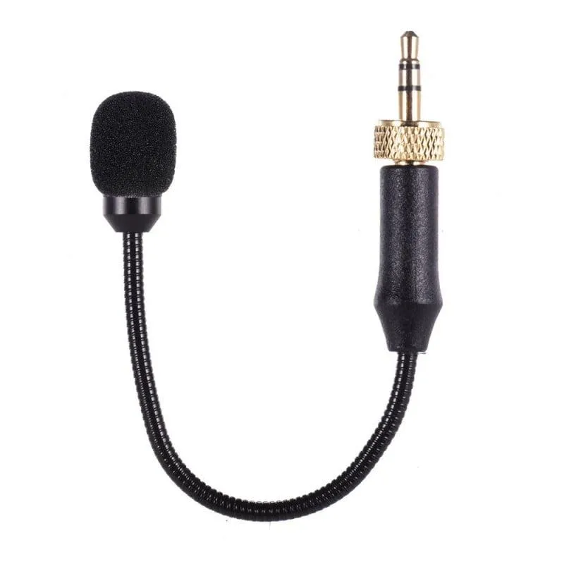 Boya BY-UM2 Micrófono mini cuello de cisne con rosca de bloqueo