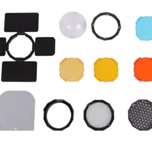 Triopo TR-09 Set Accesorios Para Flash Speedlight Redondo