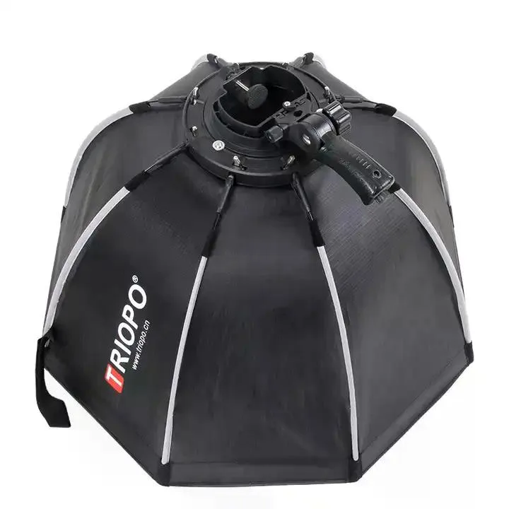 Triopo KS2-65 Softbox Octogonal Para Speedlight Con Empuñadura 65cm