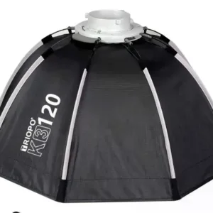 Triopo K3-120+TR-07C Softbox Octogonal Universal 120 Cm Montura Bowens y Speedlight