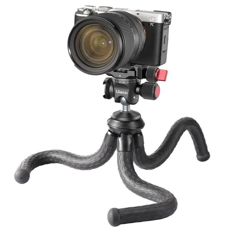 Ulanzi MT-35  Octopus Mini Trípode Flexible Cabezal Desmontable