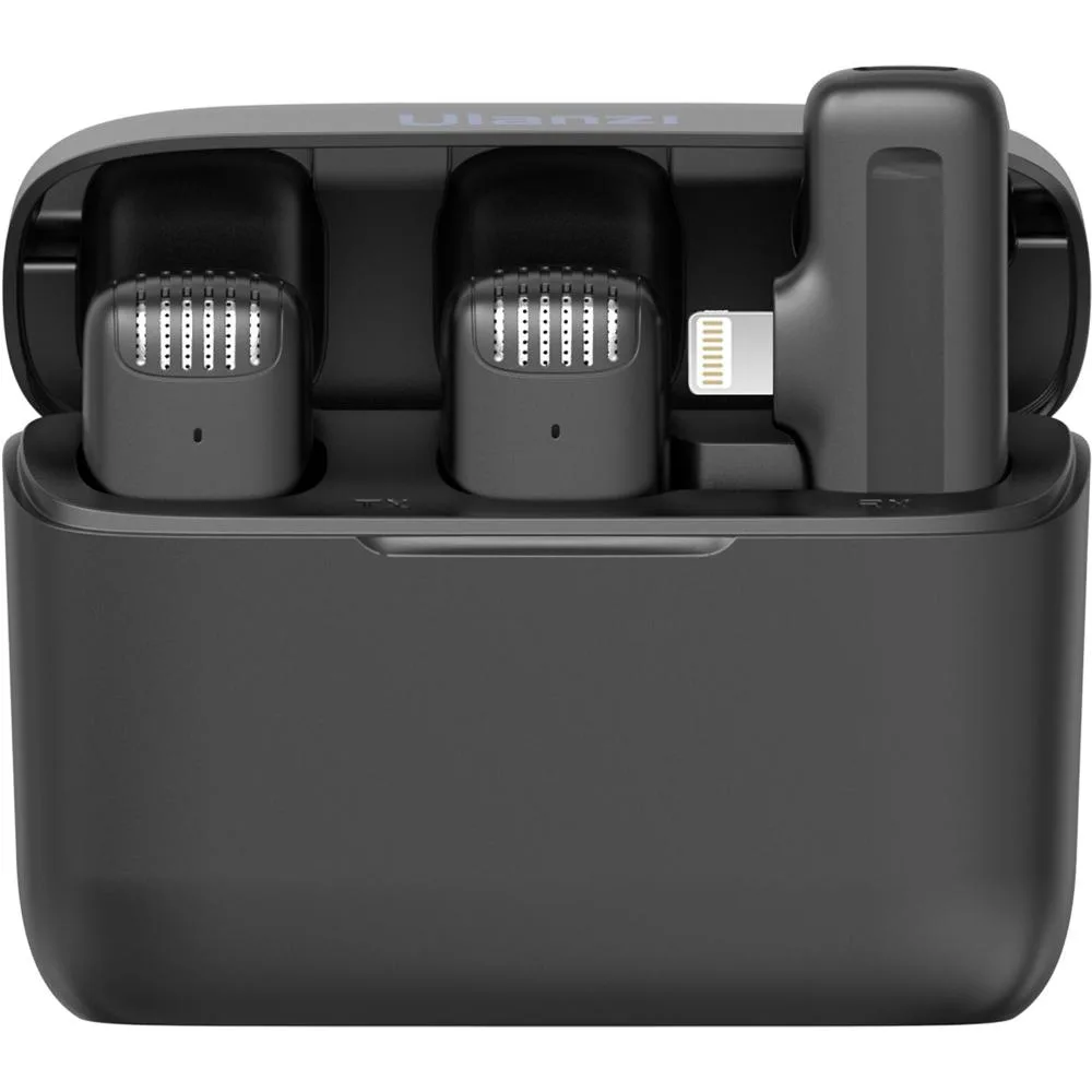 Ulanzi J12 Lightning Micrófono Inalámbrico Doble